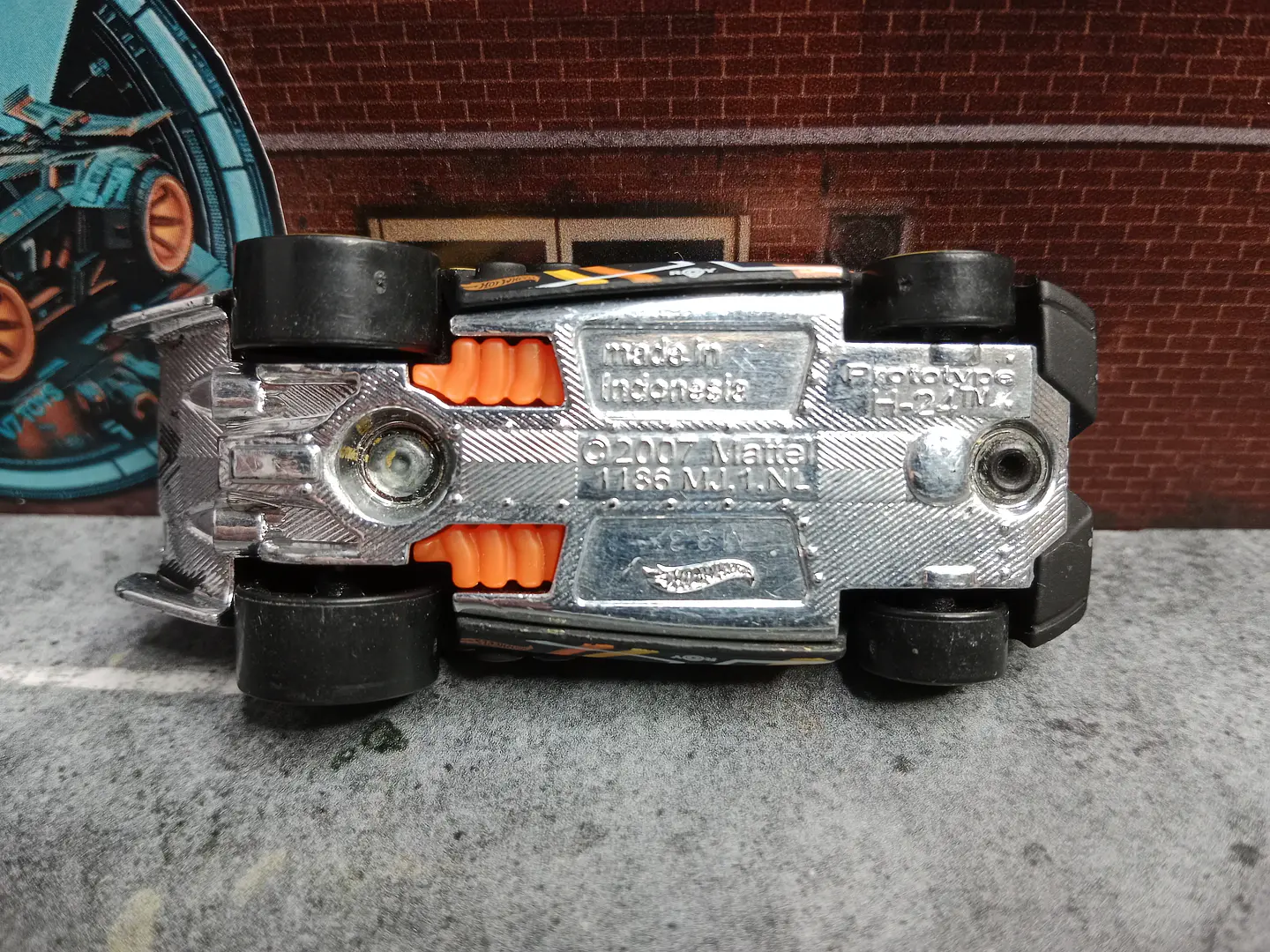 Prototype H-24 Track Builder Hot Wheels Mattel 2019 3