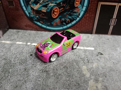 Mercedes Duende Verde Spider-Man Micro Machines Famosa 2003
