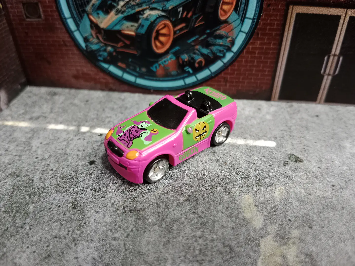 Mercedes Duende Verde Spider-Man Micro Machines Famosa 2003 1