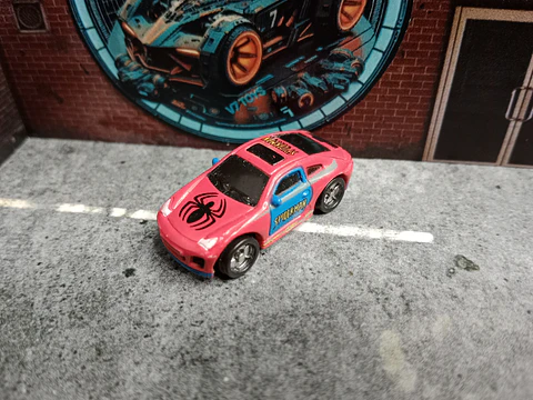 Porsche Spiderman Micro Machines Famosa 2003