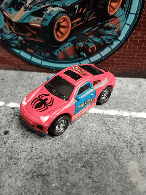 Porsche Spiderman Micro Machines Famosa 2003