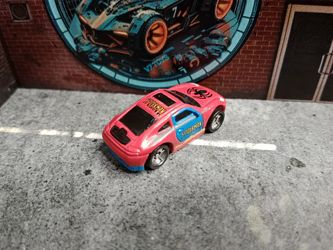 Porsche Spiderman Micro Machines Famosa 2003