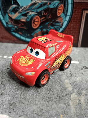 Rayo McQueen Cars Mini Racers Disney Pixar Mattel 2016
