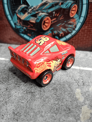 Rayo McQueen Cars Mini Racers Disney Pixar Mattel 2016
