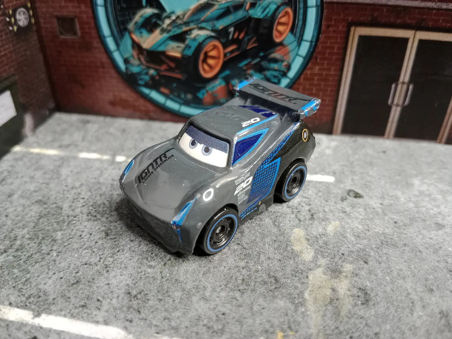 Jackson Storm Cars Mini Racers Disney Pixar Mattel 2016 1