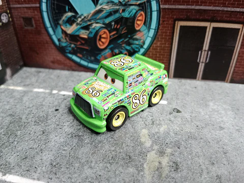 Chick Hicks Cars Mini Racers Disney Pixar Mattel 2016
