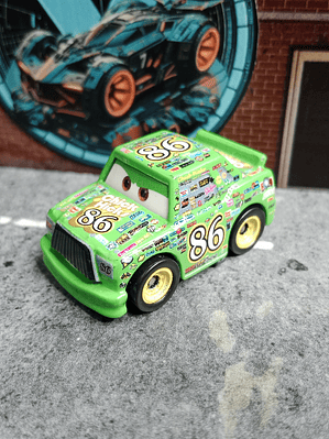 Chick Hicks Cars Mini Racers Disney Pixar Mattel 2016