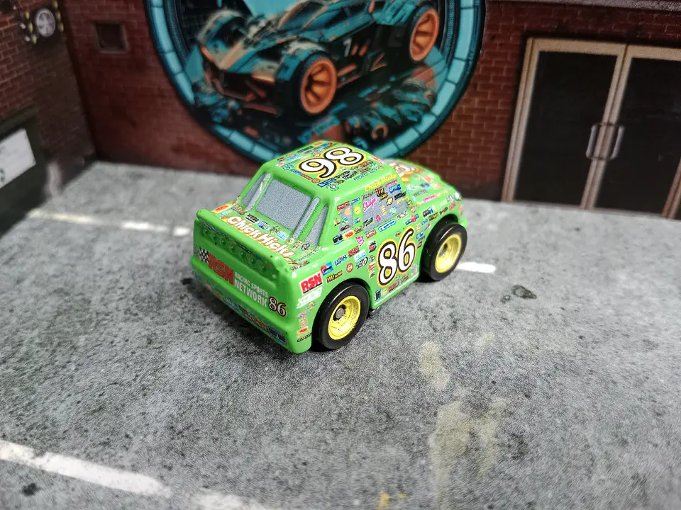 Chick Hicks Cars Mini Racers Disney Pixar Mattel 2016 2