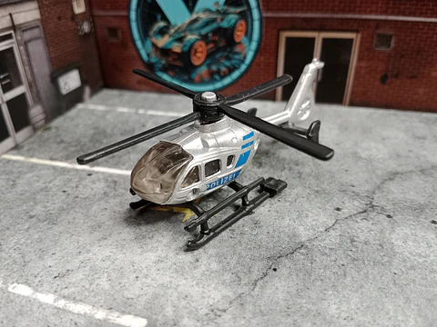 Helicóptero Policial Siku 7,5cm