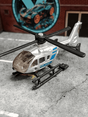 Helicóptero Policial Siku 7,5cm
