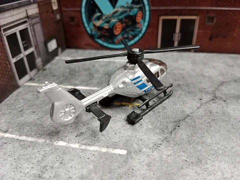 Helicóptero Policial Siku 7,5cm