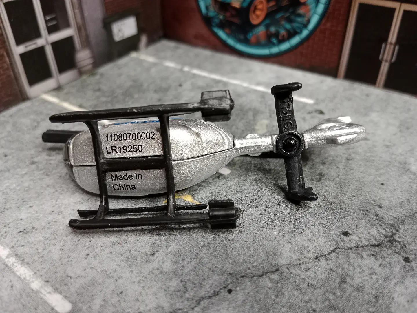 Helicóptero Policial Siku 7,5cm 3