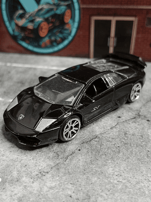 Lamborghini Murcielago LP 670-4 SV Nº6186 Motor Max 1/64