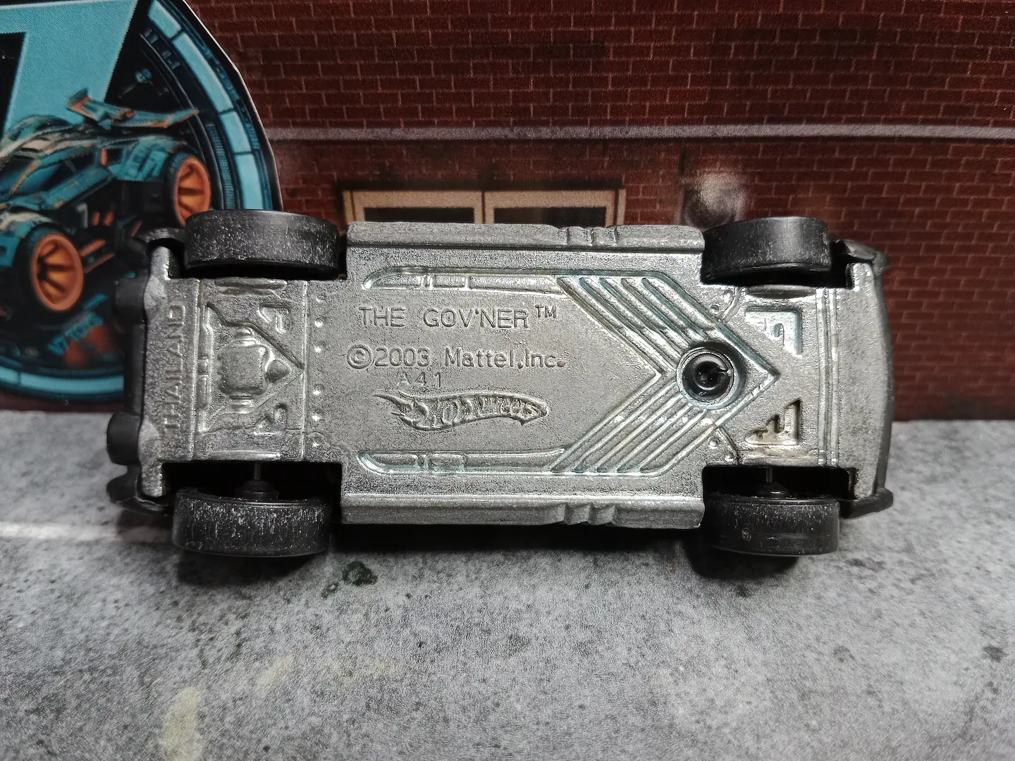 The Gov'ner Black Tops Hot Wheels Mattel 2005 3