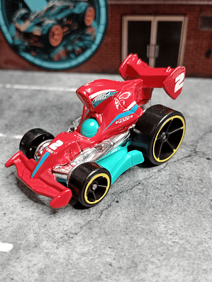 Tarmac Attack Tooned Hot Wheels Mattel 2017