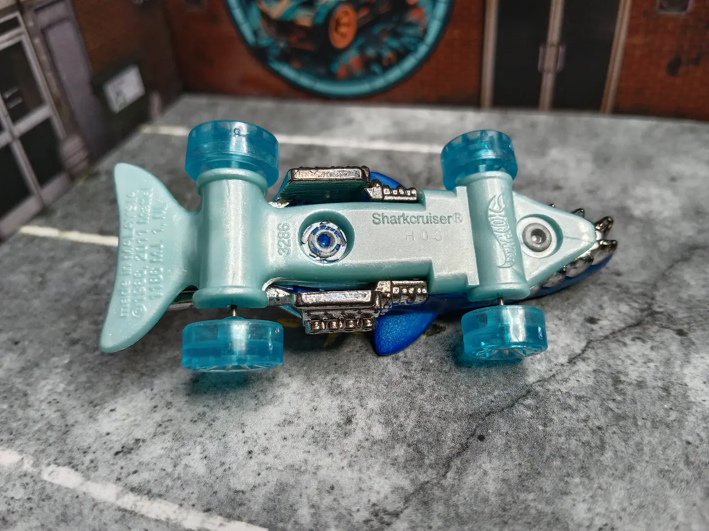 Sharkcruiser HW City: Street Beasts Hot Wheels Mattel 2015 3
