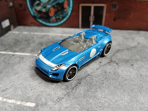 Jaguar F-Type Project 7 '15 Exclusive Hot Wheels Mattel 2018