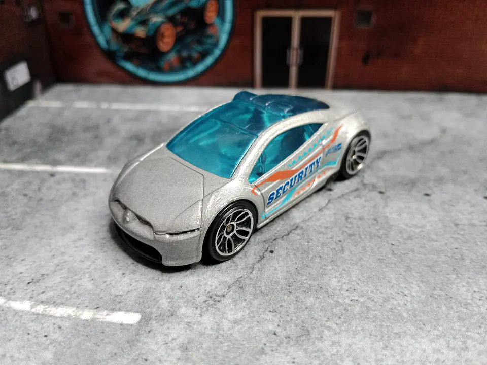 Mitsubishi Eclipse Concept Car Meet Hot Wheels Mattel 2018 1