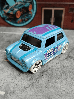 Morris Mini Cooper HW Snow Stormers Hot Wheels Mattel 2017