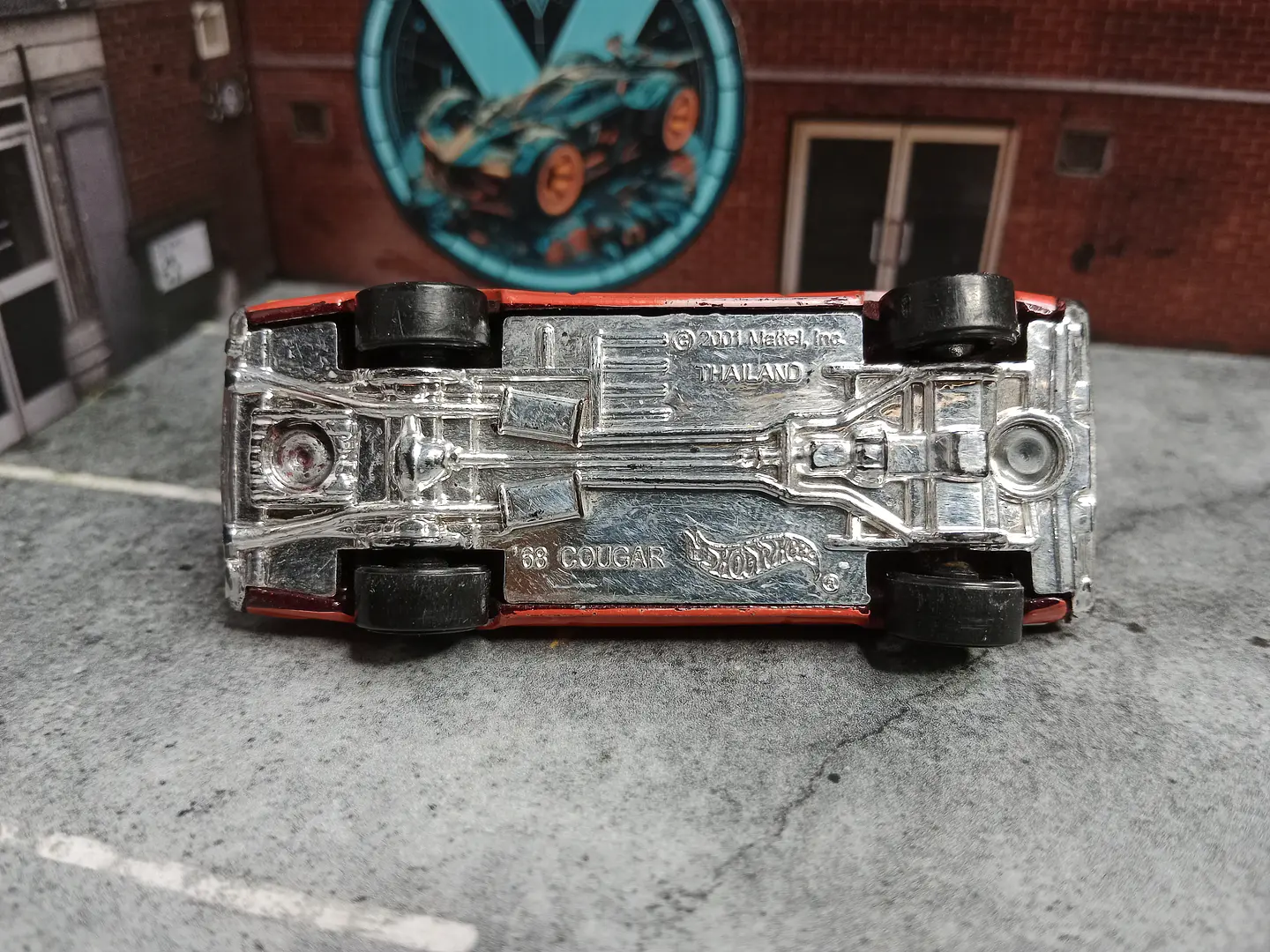 Mercury Cougar '68 Muscle Mania Hot Wheels Mattel 2005 3