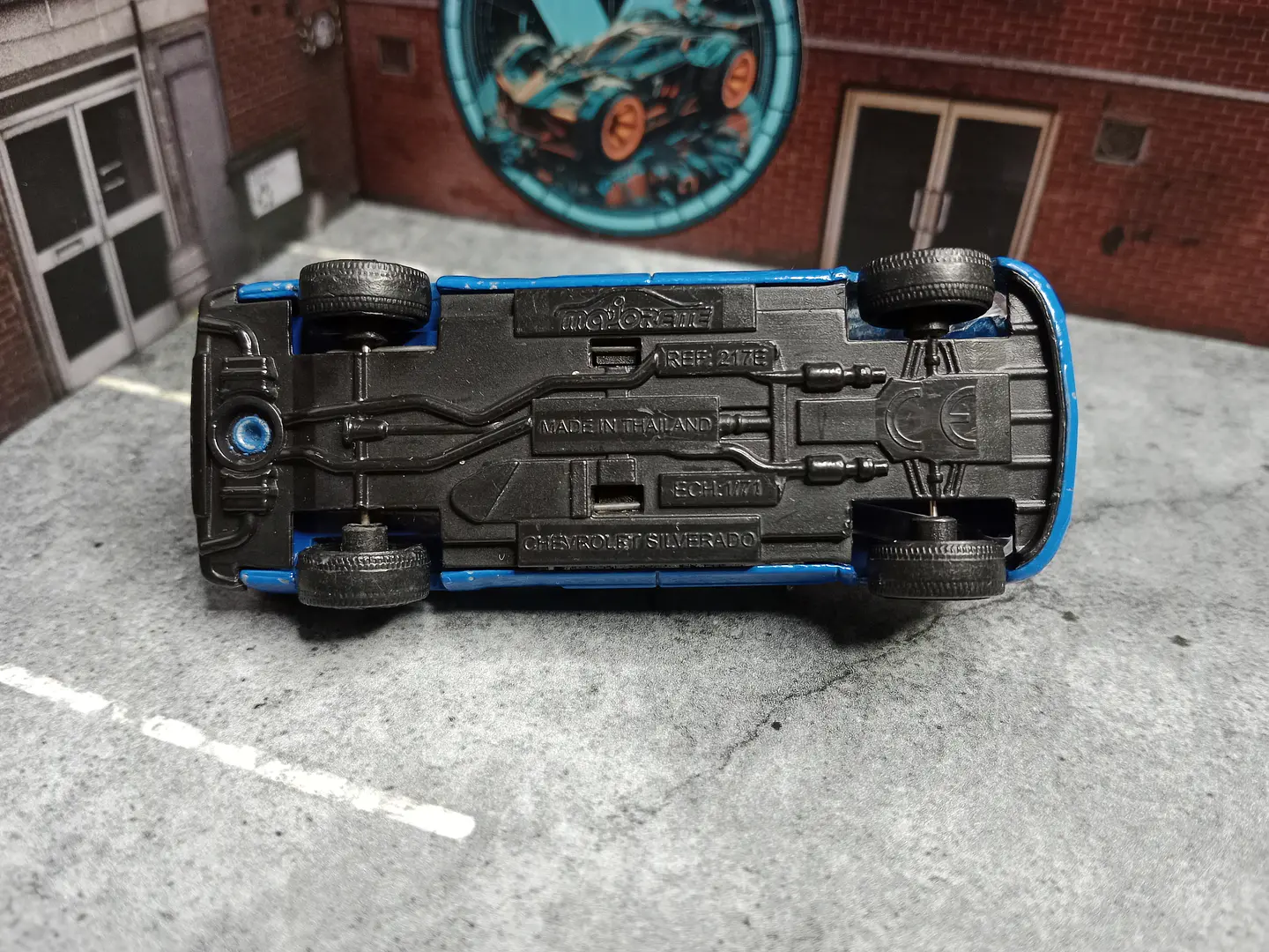 Chevrolet Silverado Nº217E Majorette 1/71 3