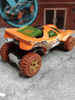 Da'Kar Thrill Racers - Jungle Hot Wheels Mattel 2011
