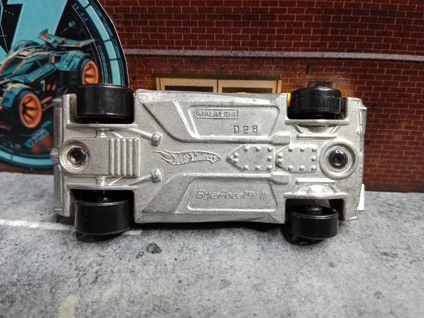 Bye Focal II Faster Than Ever Hot Wheels Mattel 2011 3