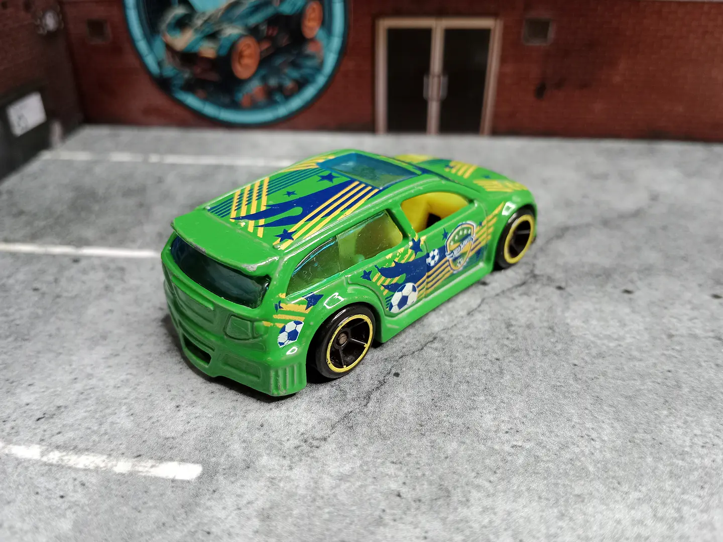 Audacious HW City: HW Goal Hot Wheels Mattel 2014 2