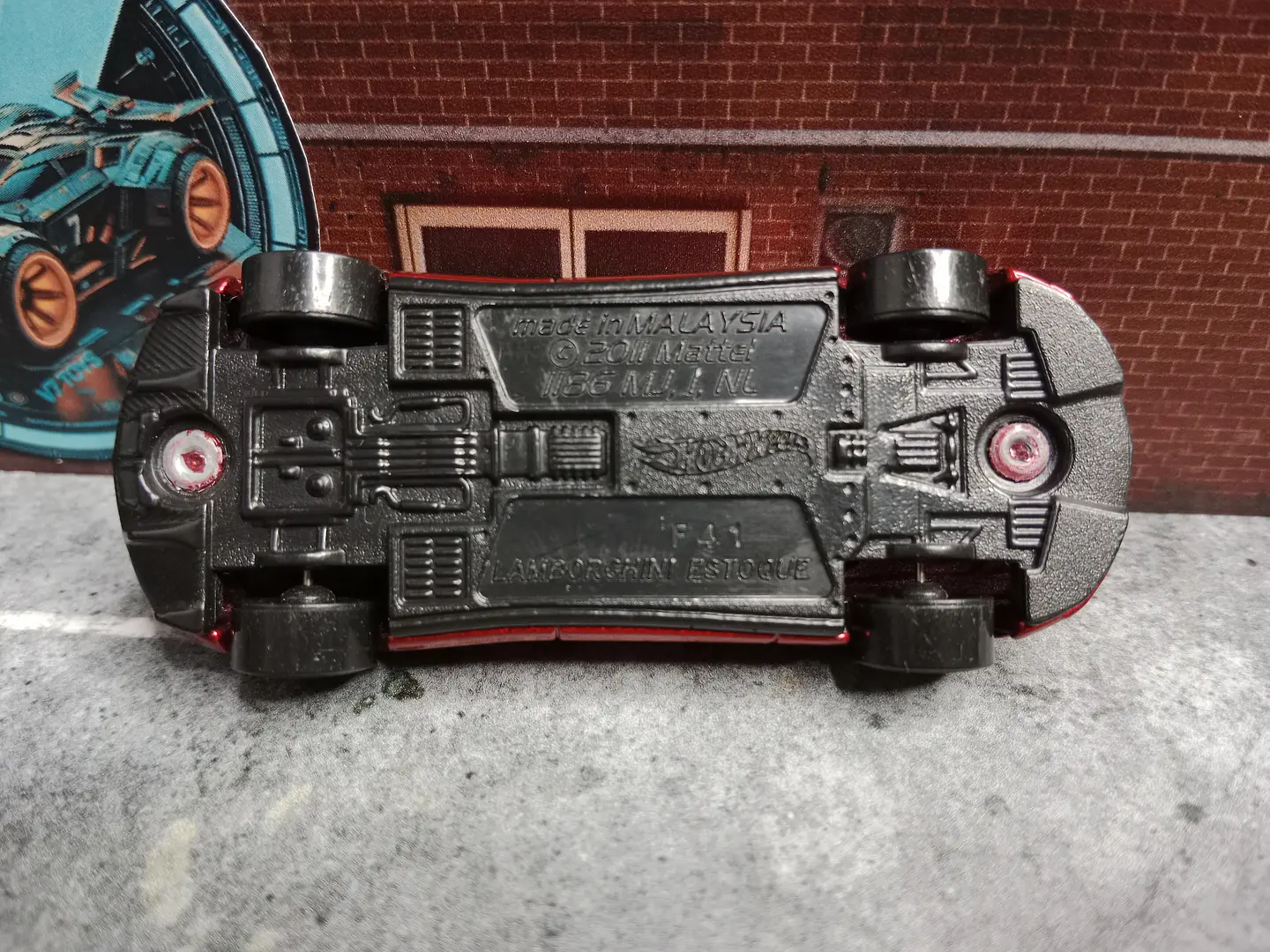 Lamborghini Estoque HW Workshop: HW All Stars Hot Wheels Mattel 2014 3