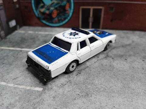 Pontiac Bonneville Patrulla Sin Marca 1/64
