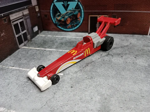 Dragster McDonald's Hot Wheels Mattel 1993
