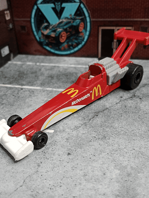 Dragster McDonald's Hot Wheels Mattel 1993