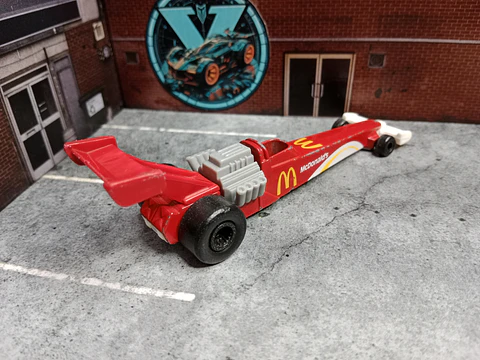 Dragster McDonald's Hot Wheels Mattel 1993