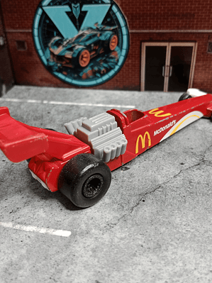Dragster McDonald's Hot Wheels Mattel 1993