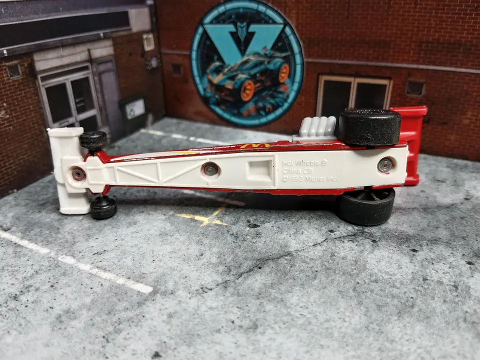 Dragster McDonald's Hot Wheels Mattel 1993 4