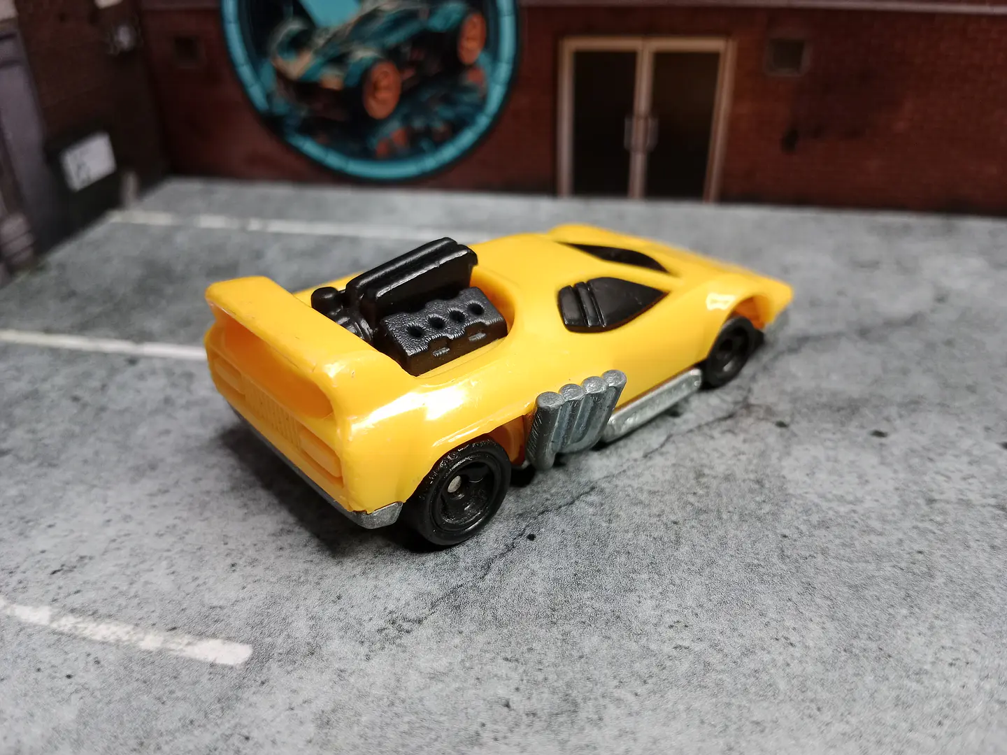 Street Shocker McDonald's Hot Wheels Mattel 1994 3