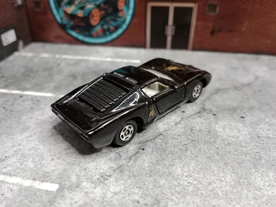 Lamborghini Miura SV Nº5 Tomica 1/62 Tomy 1977 2