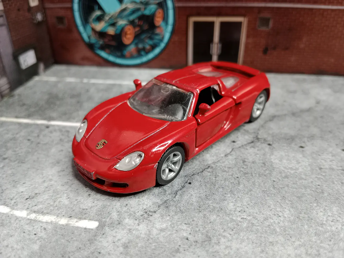 Porsche Carrera GT Siku 8,5cm 1