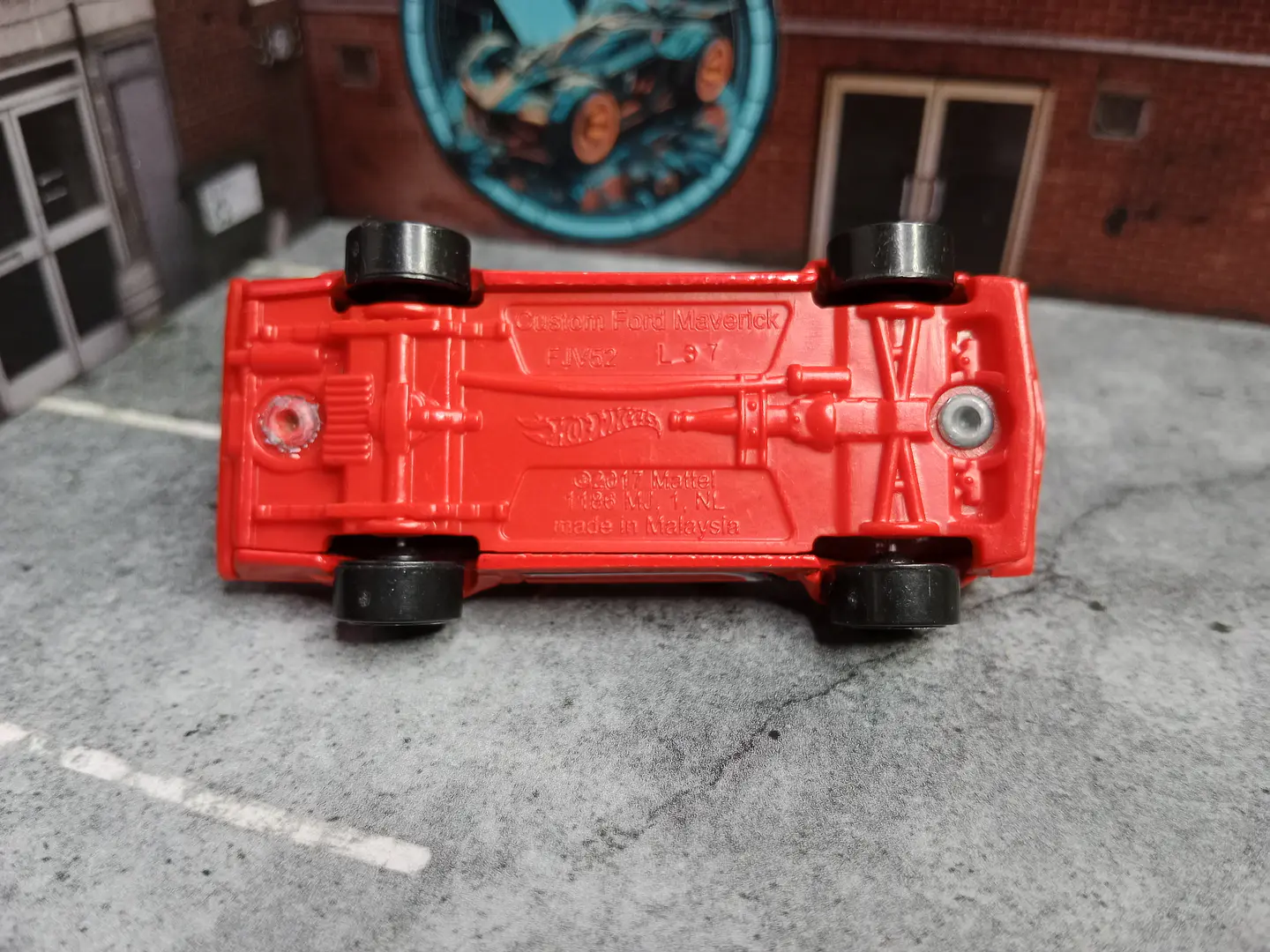 Custom Ford Maverick Muscle Mania Hot Wheels Mattel 2019 3