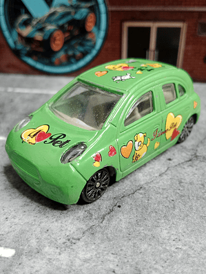 Coche Nissan Micra Sin Marca 1/64