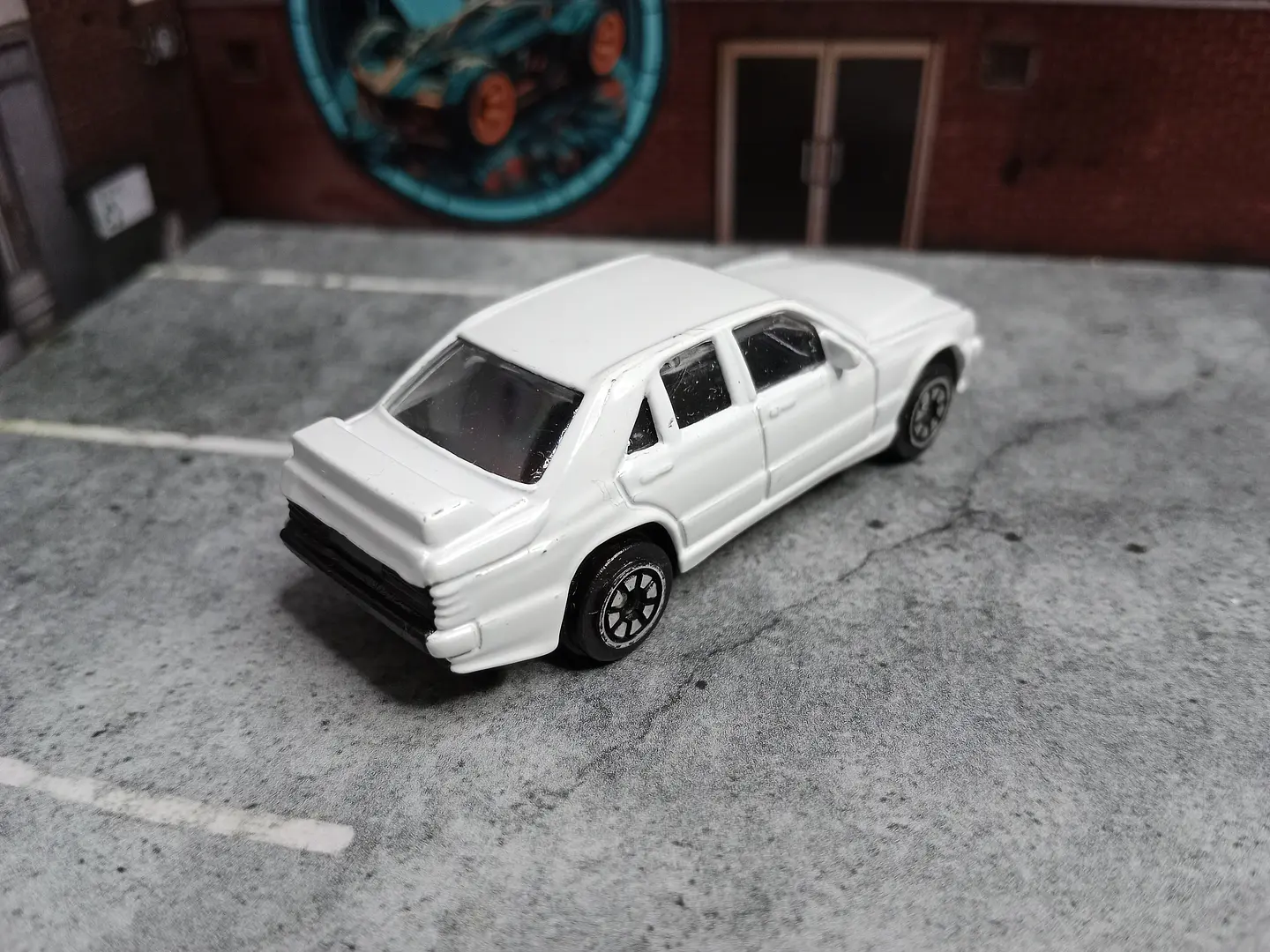 Coche Mercedes Benz 190E Sin Marca 1/64 2