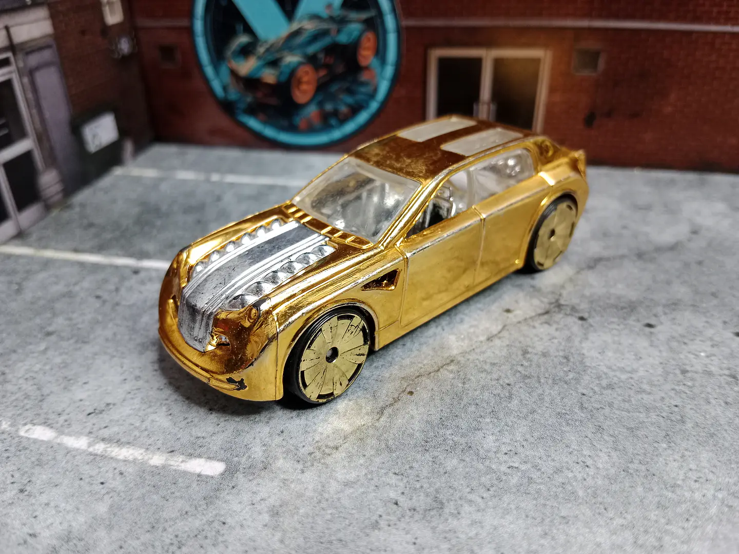 Unobtainium 1 Gold Rides 2007 Hot Wheels Mattel 1