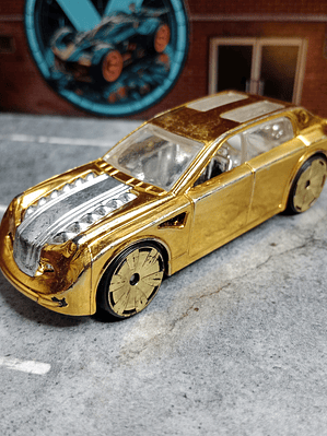 Unobtainium 1 Gold Rides 2007 Hot Wheels Mattel