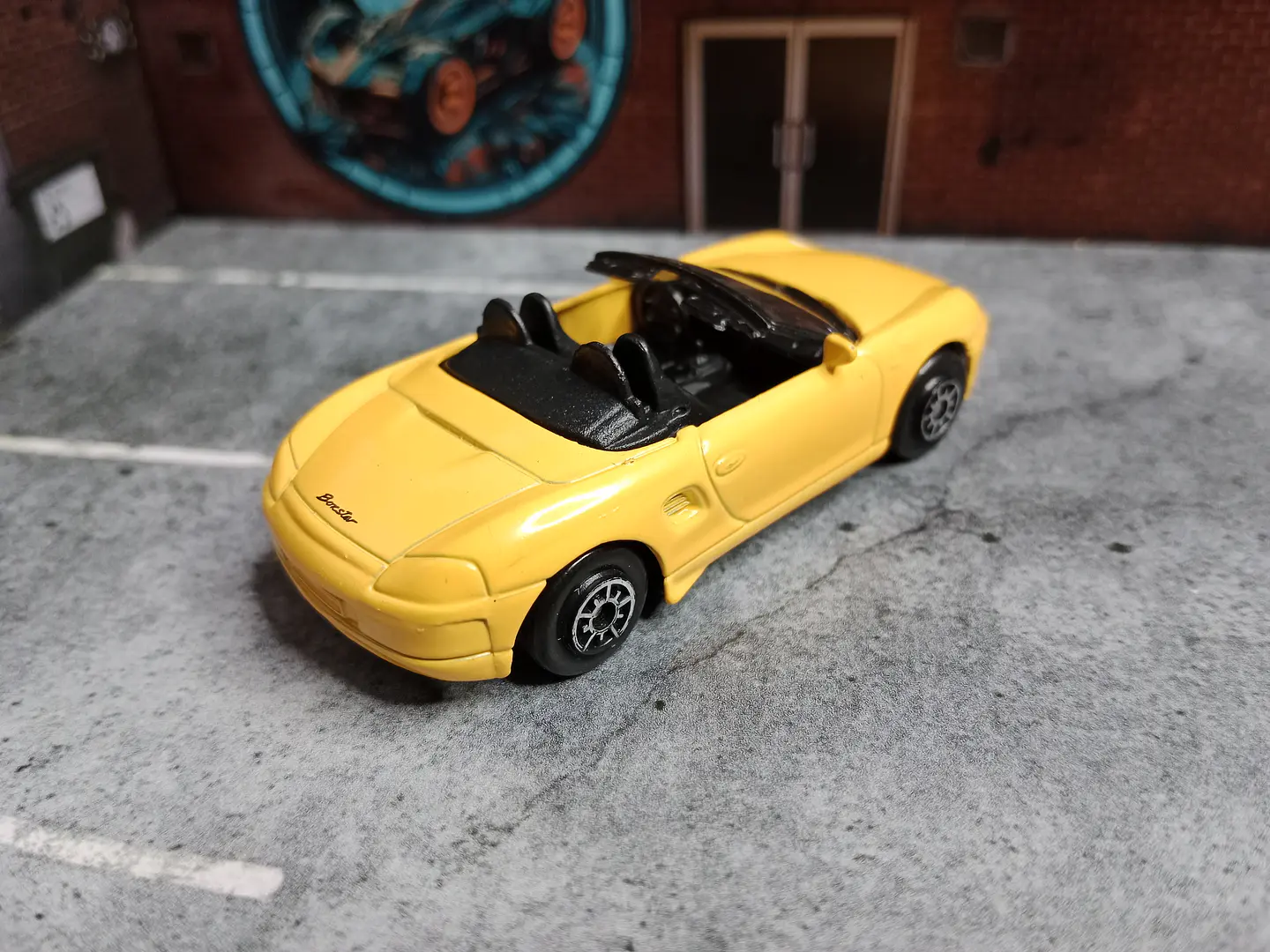 Porsche Boxster Nº52040 Welly 1/64 2