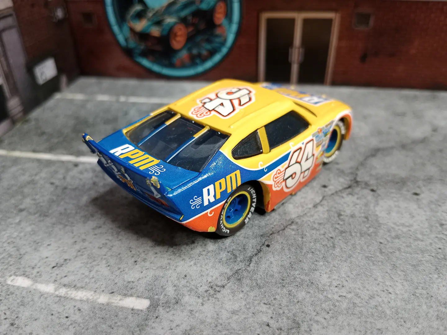 RPM No. 64 Cars Disney Pixar 1/55 Lenticular 2