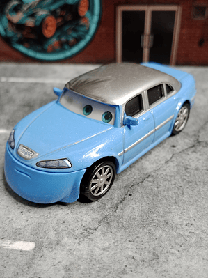 Jay Limo Cars Disney Pixar 1/55 Lenticular