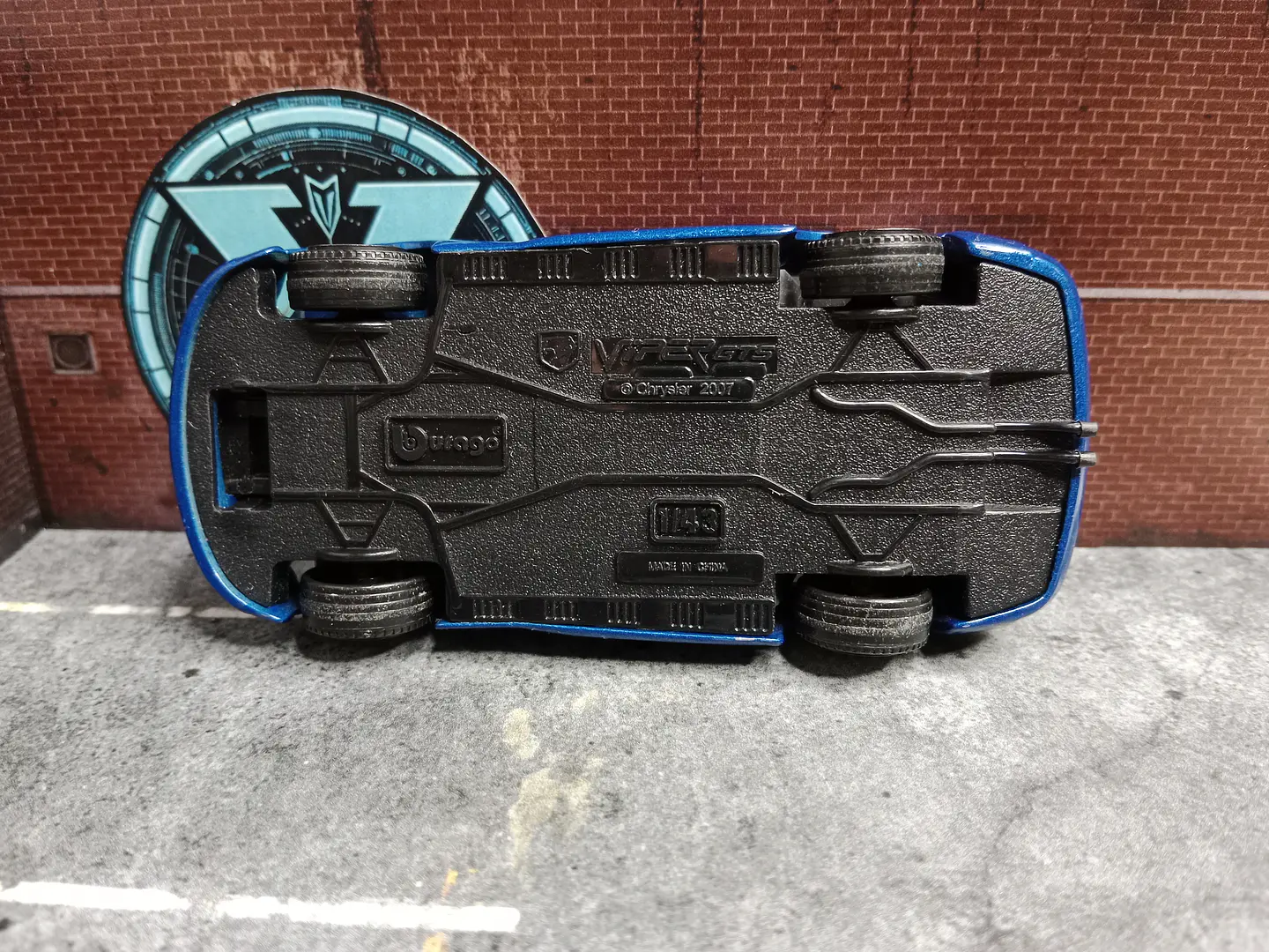 Dodge Viper GTS 2007 Bburago 1/43 3