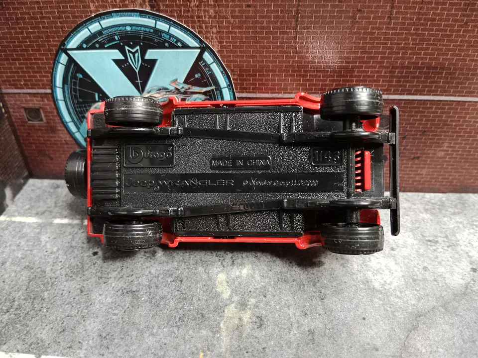 Jeep Wrangler 2009 Bburago 1/43 4
