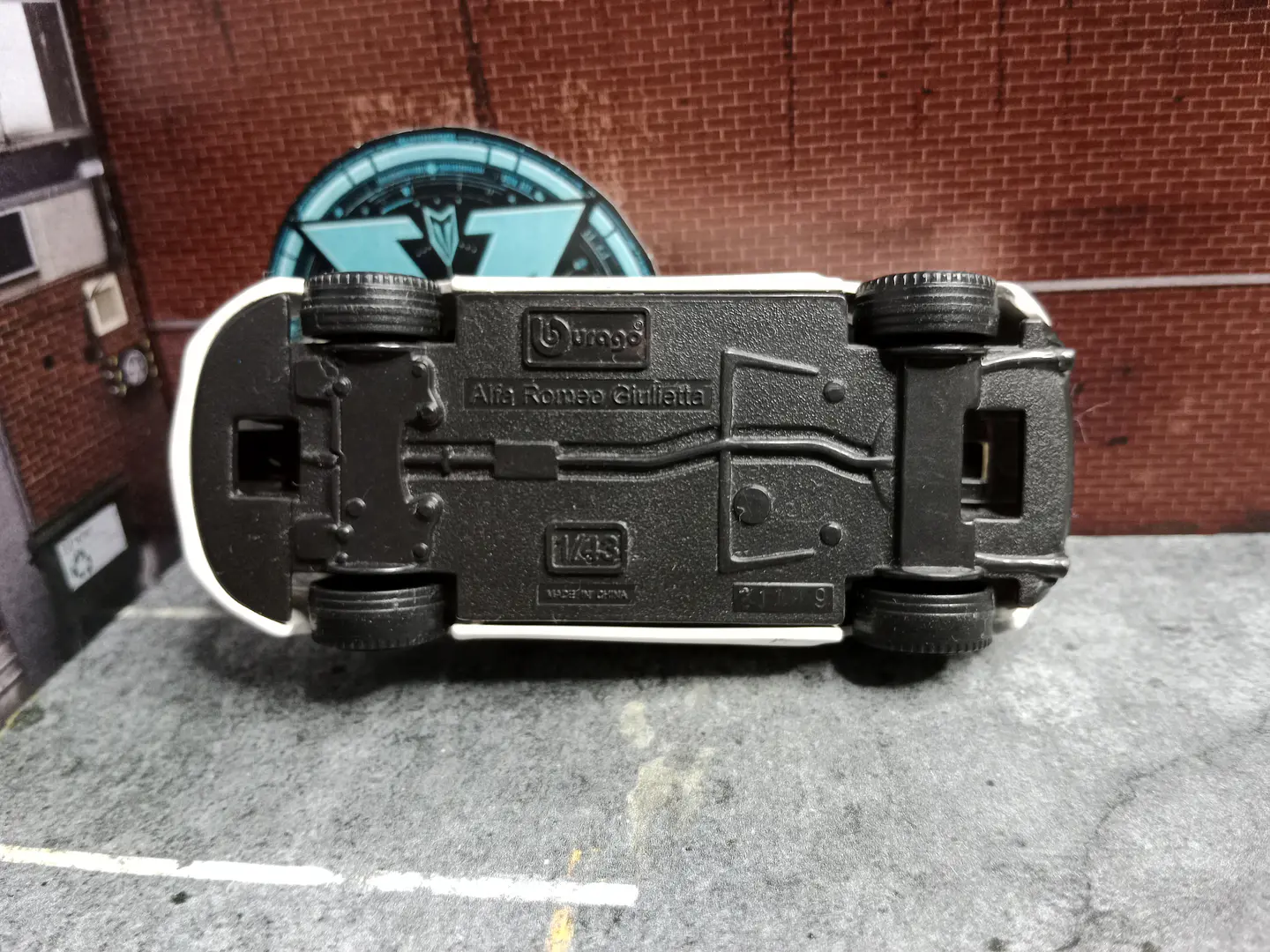 Alfa Romeo Giulietta Bburago 1/43 3