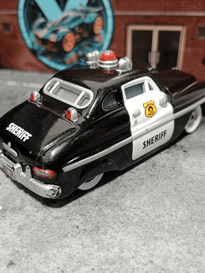 Sheriff '49 Mercury Cars Disney Pixar Mattel 1/55